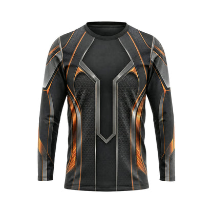 Ember Black Armor custom team jersey HTJS029 - front