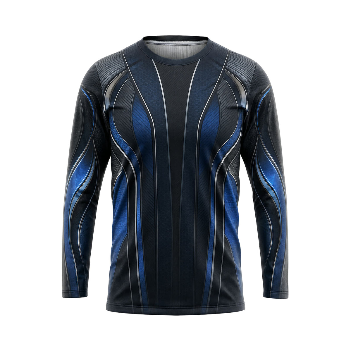 Midnight Cobalt Line custom team jersey HTJS030 - front