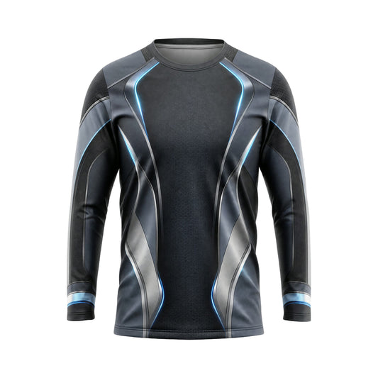 Steel Blue Armor custom team jersey HTJS035 - front
