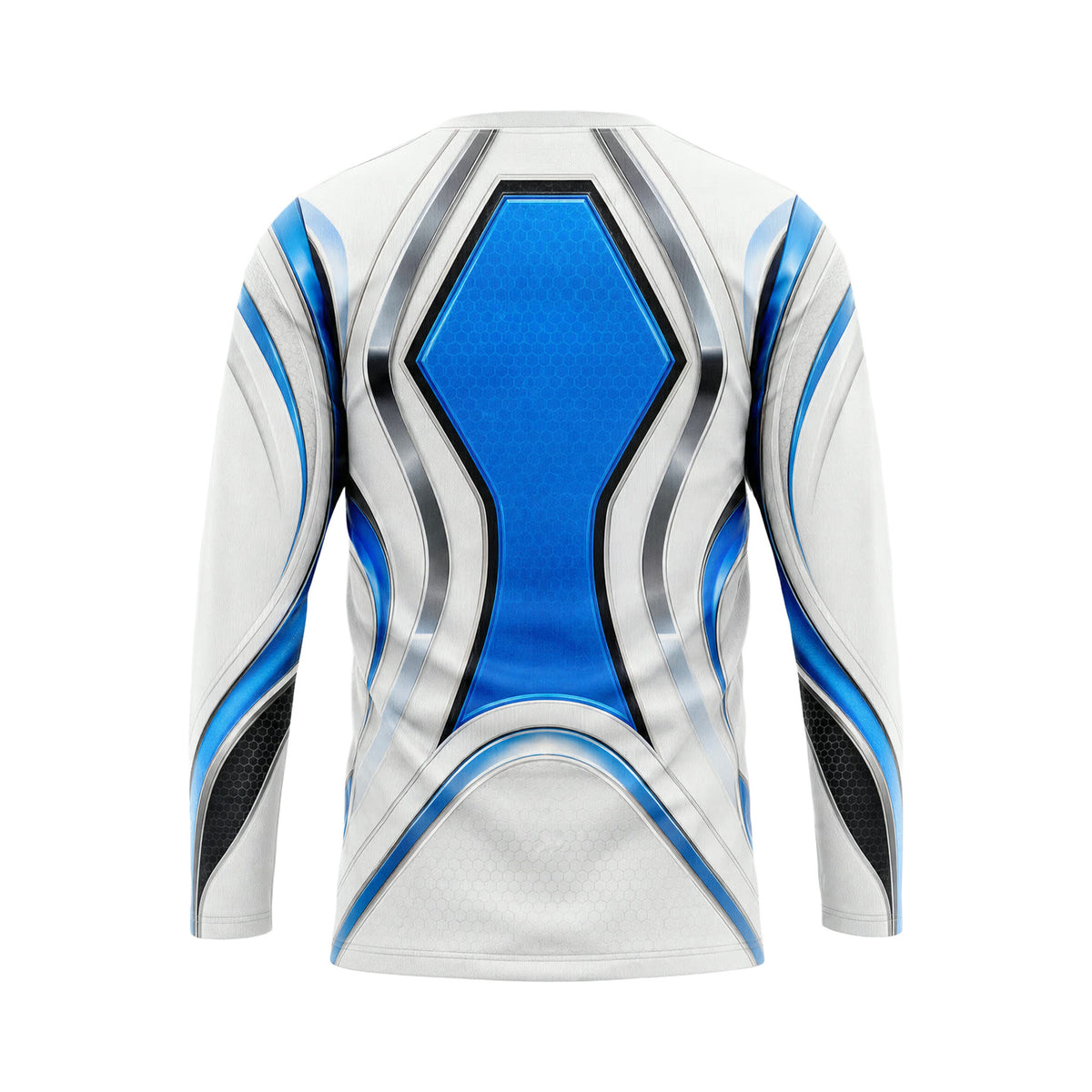 Ice Cobalt Shield custom team jersey HTJS038 - back