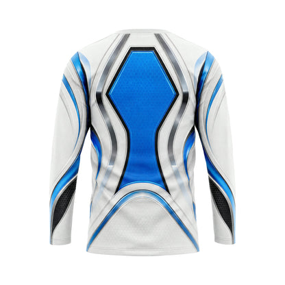 Ice Cobalt Shield custom team jersey HTJS038 - back