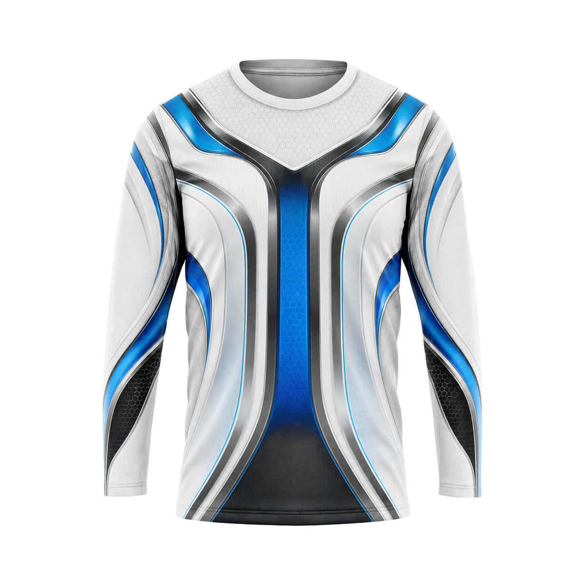 Ice Cobalt Shield custom team jersey HTJS038 - front