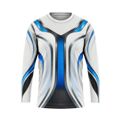 Ice Cobalt Shield custom team jersey HTJS038 - front