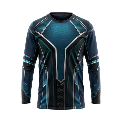 Teal Core Armor custom team jersey HTJS044 - front