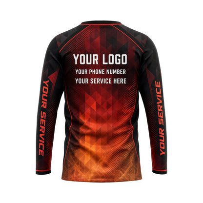 Ember Prism Current custom HVAC shirt HVA001 - back