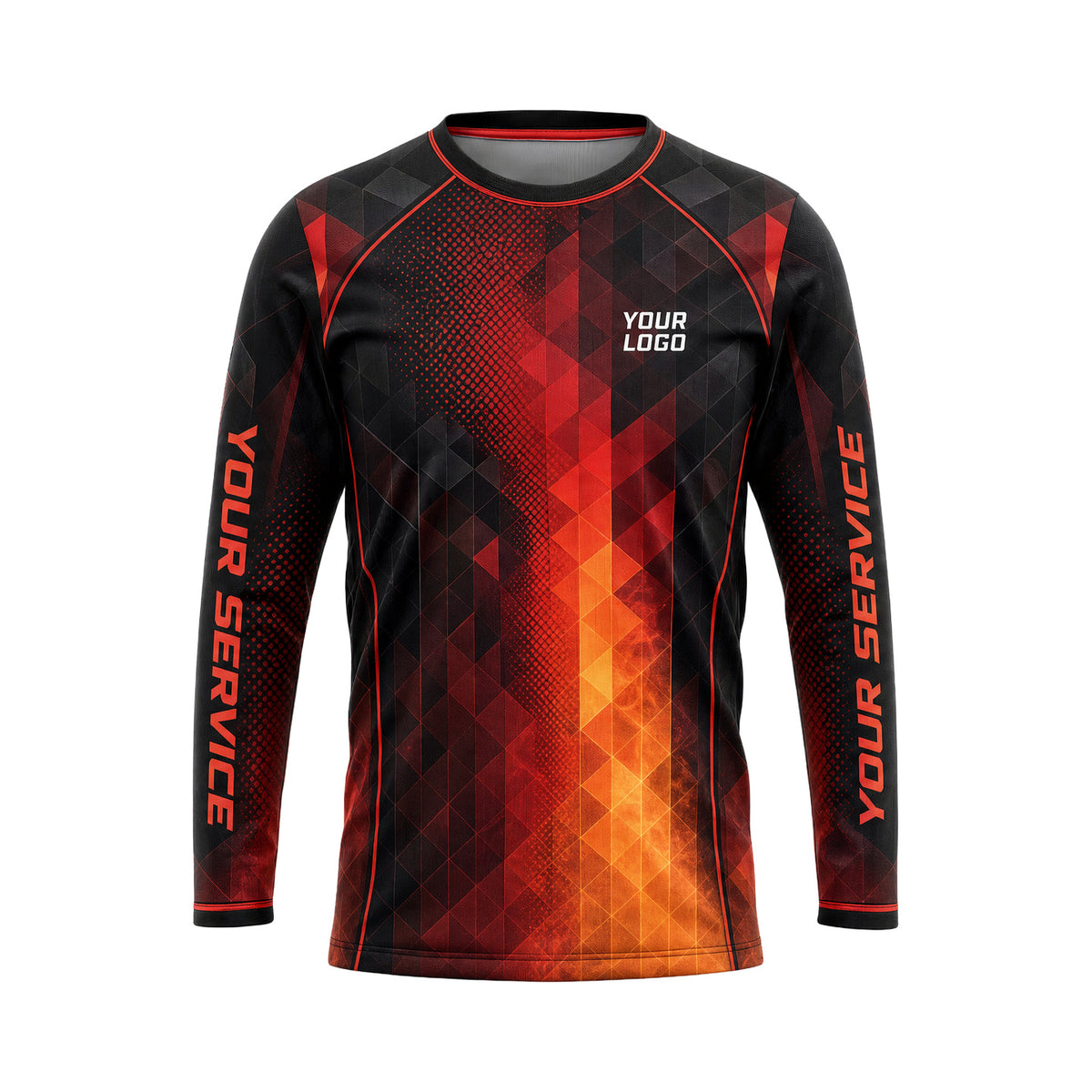 Ember Prism Current custom HVAC shirt HVA001 - front
