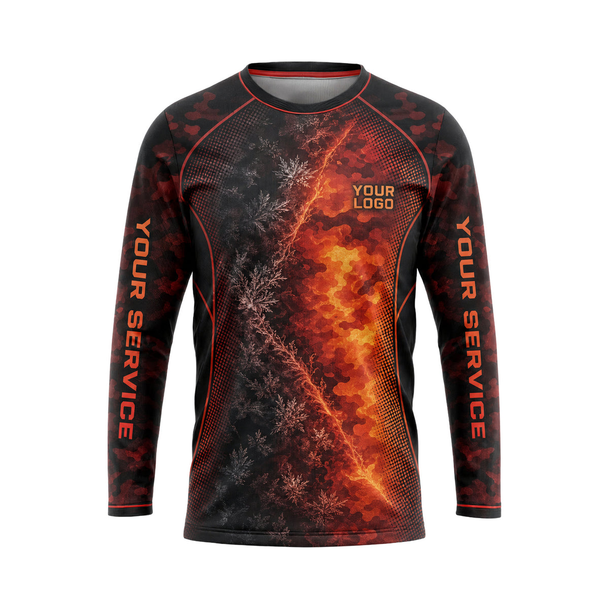 Ember Circuit Surge custom HVAC shirt HVA005 - front
