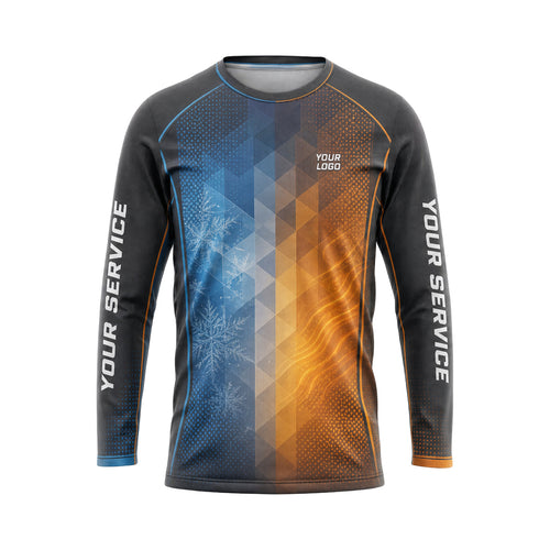 Icefire Geometric Core custom HVAC shirt HVA009 - front
