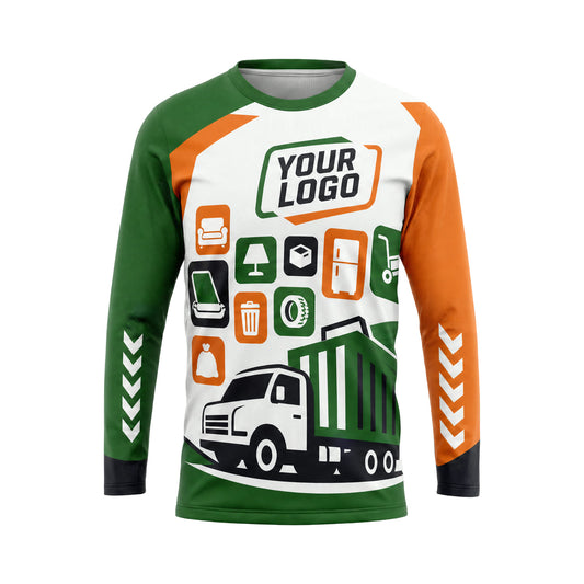 JRN004 - Custom Junk Removal Shirt - Signature Workwear - front