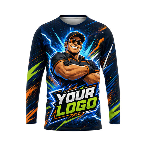 JRN008 - Custom Junk Removal Shirt - No Tools Hero Mascot - front