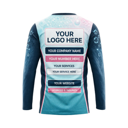 PGN027 - Custom Pet Grooming Shirt - Upper Element Fade - back