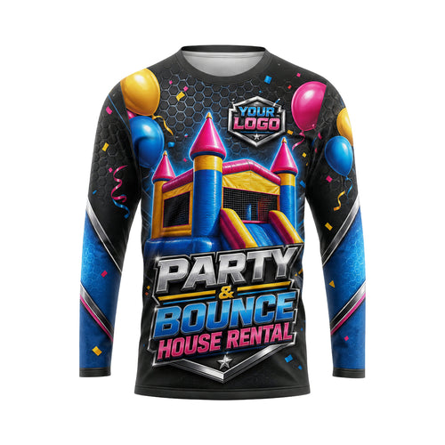 PRN004 - Custom Party Rental Shirt - D3 Emblem - front