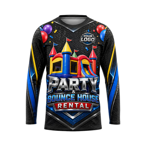PRN005 - Custom Party Rental Shirt - D3 Emblem - front