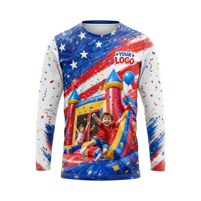 PRN006 - Custom Party Rental Shirt - Patriot - front