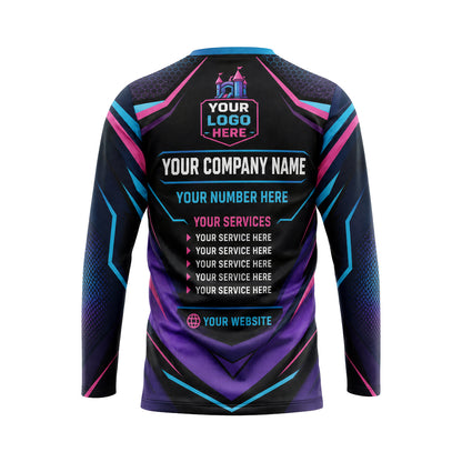 PRN012 - Custom Party Rental Shirt - Party House Rental Esports - back