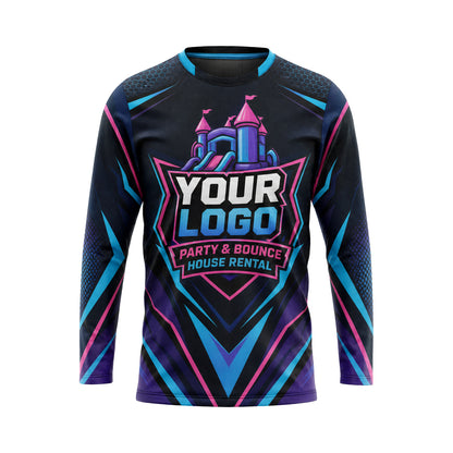PRN012 - Custom Party Rental Shirt - Party House Rental Esports - front