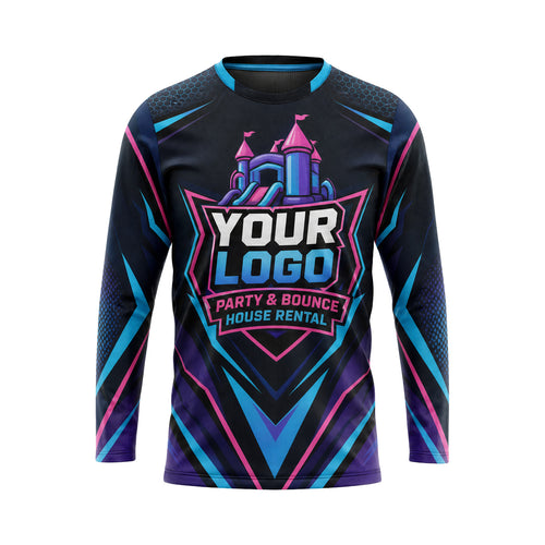 PRN012 - Custom Party Rental Shirt - Party House Rental Esports - front
