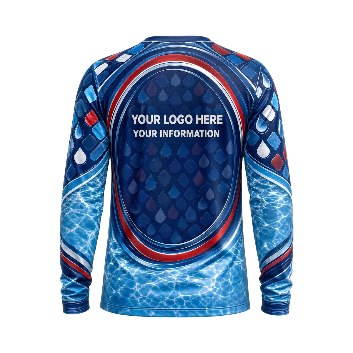 Pool Skimmer Bouquet custom pool cleaning shirt PSN081 - back