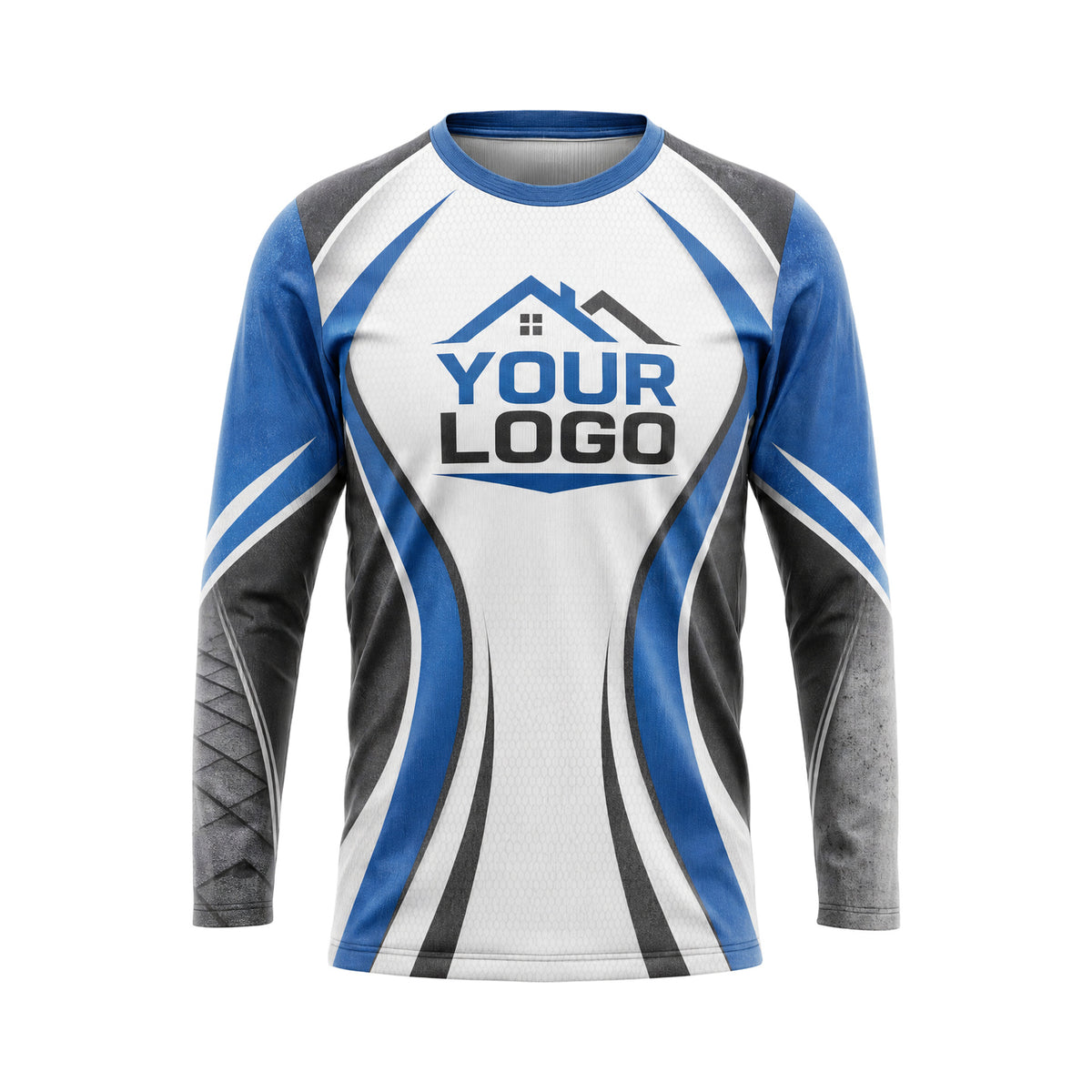 RFN016 - Custom Roofing Shirt - Sport Sym - front