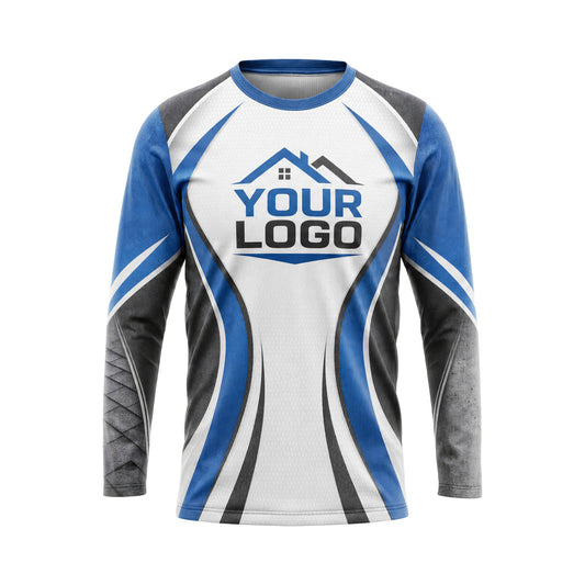 RFN016 - Custom Roofing Shirt - Sport Sym - front