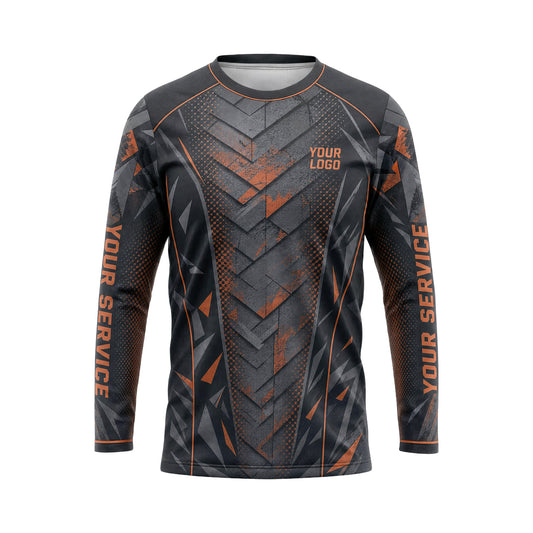 RFN019 - Custom Roofing Shirt - Slate - front