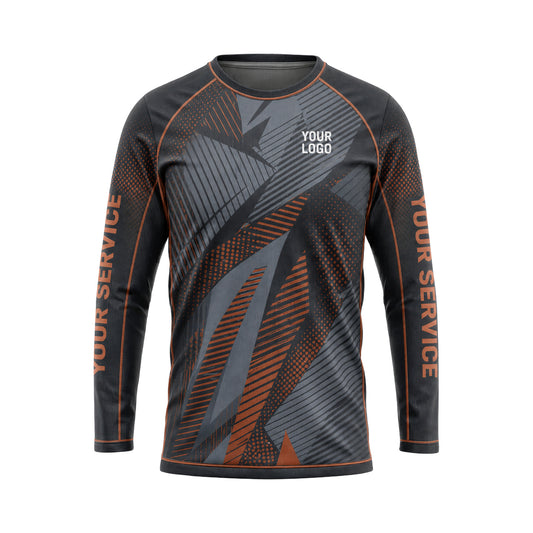 RFN023 - Custom Roofing Shirt - Slate - front