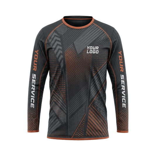 RFN025 - Custom Roofing Shirt - Slate - front