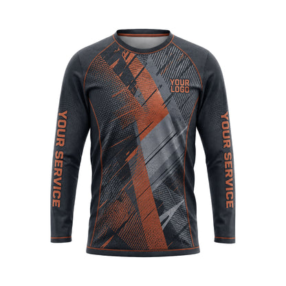 RFN027 - Custom Roofing Shirt - Slate - front