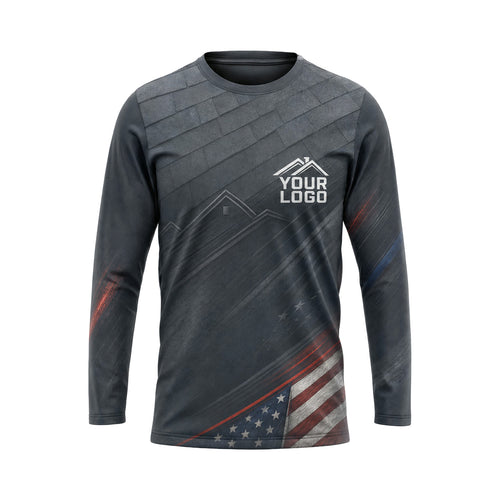 RFN032 - Custom Roofing Shirt - Niche Color Dominant - front