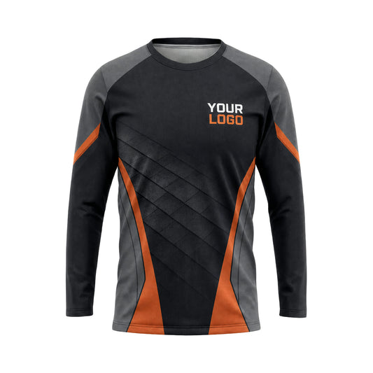 RFN038 - Custom Roofing Shirt - Raglan Team Cut - front