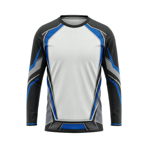 White Cobalt Armor custom team jersey SJS025 - front