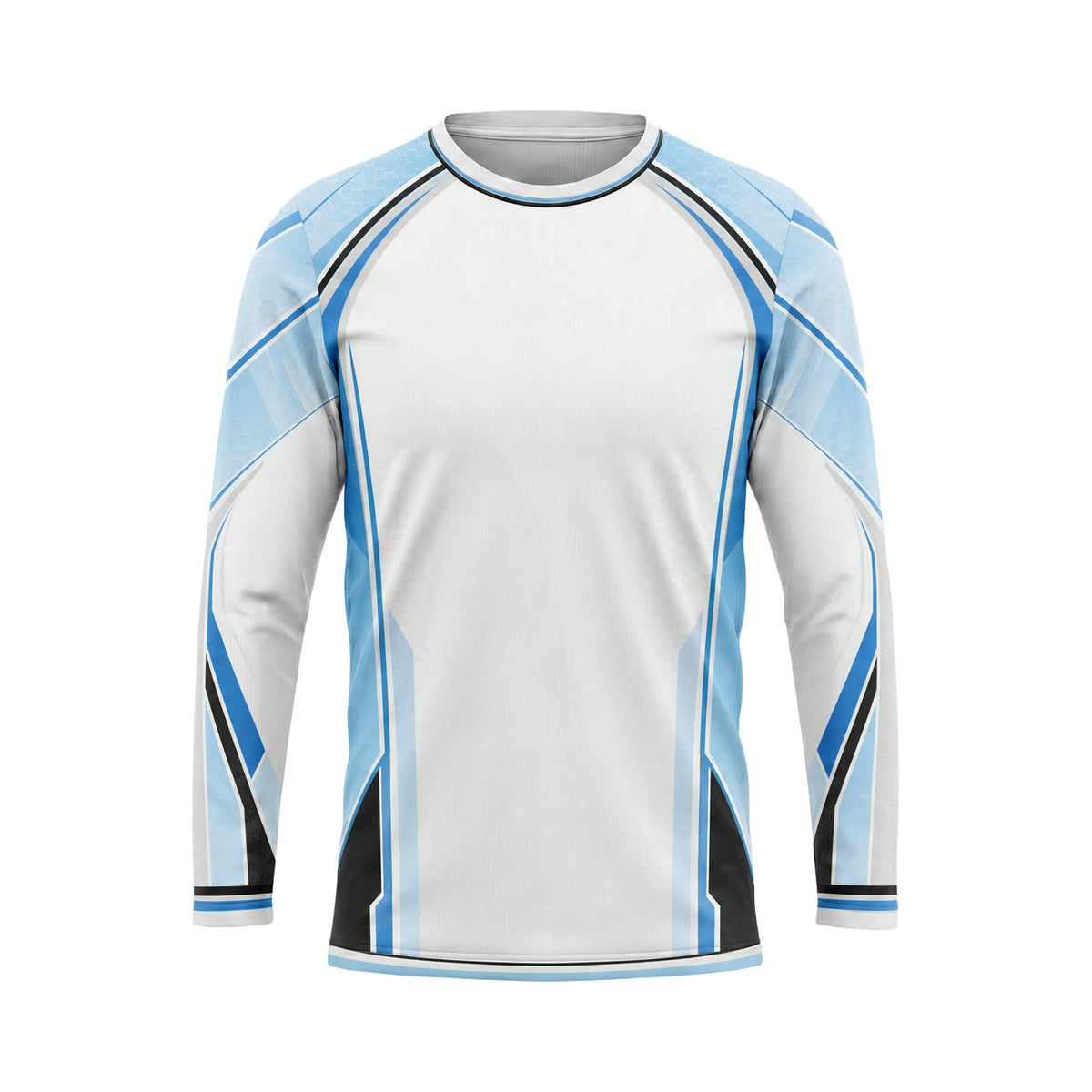 Frost Blue Line custom team jersey SJS026 - front