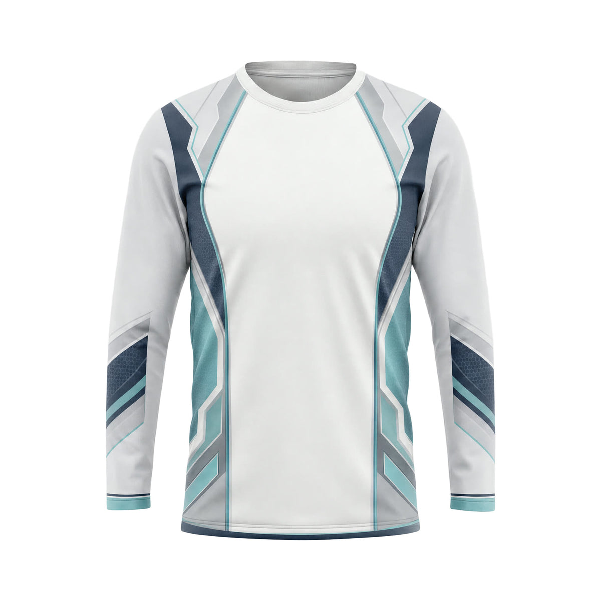 Frost Teal Prism custom team jersey SJS031 - front