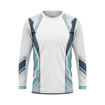 Frost Teal Prism custom team jersey SJS031 - front