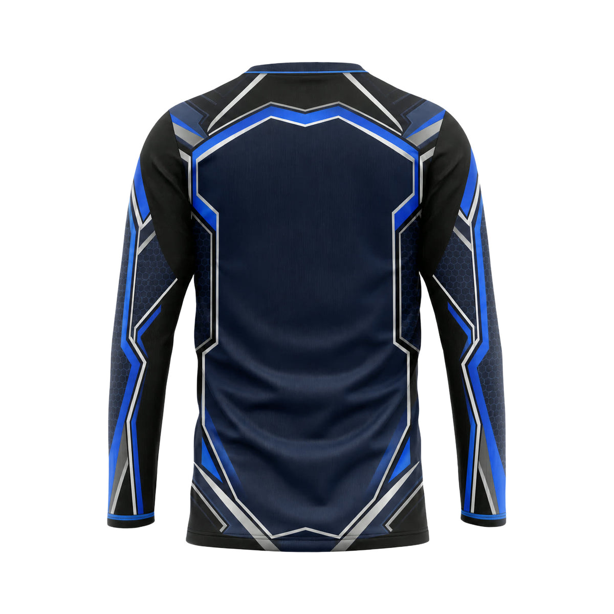 Black Cobalt Armor custom team jersey SJS033 - back