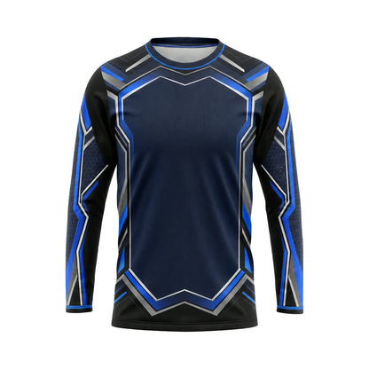 Black Cobalt Armor custom team jersey SJS033 - front