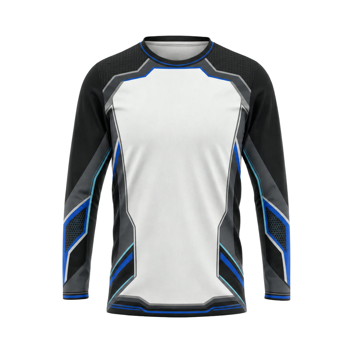 White Cobalt Frame custom team jersey SJS035 - front