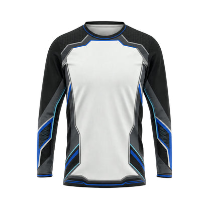 White Cobalt Frame custom team jersey SJS035 - front