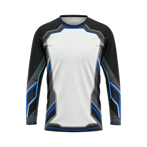 White Cobalt Frame custom team jersey SJS035 - front
