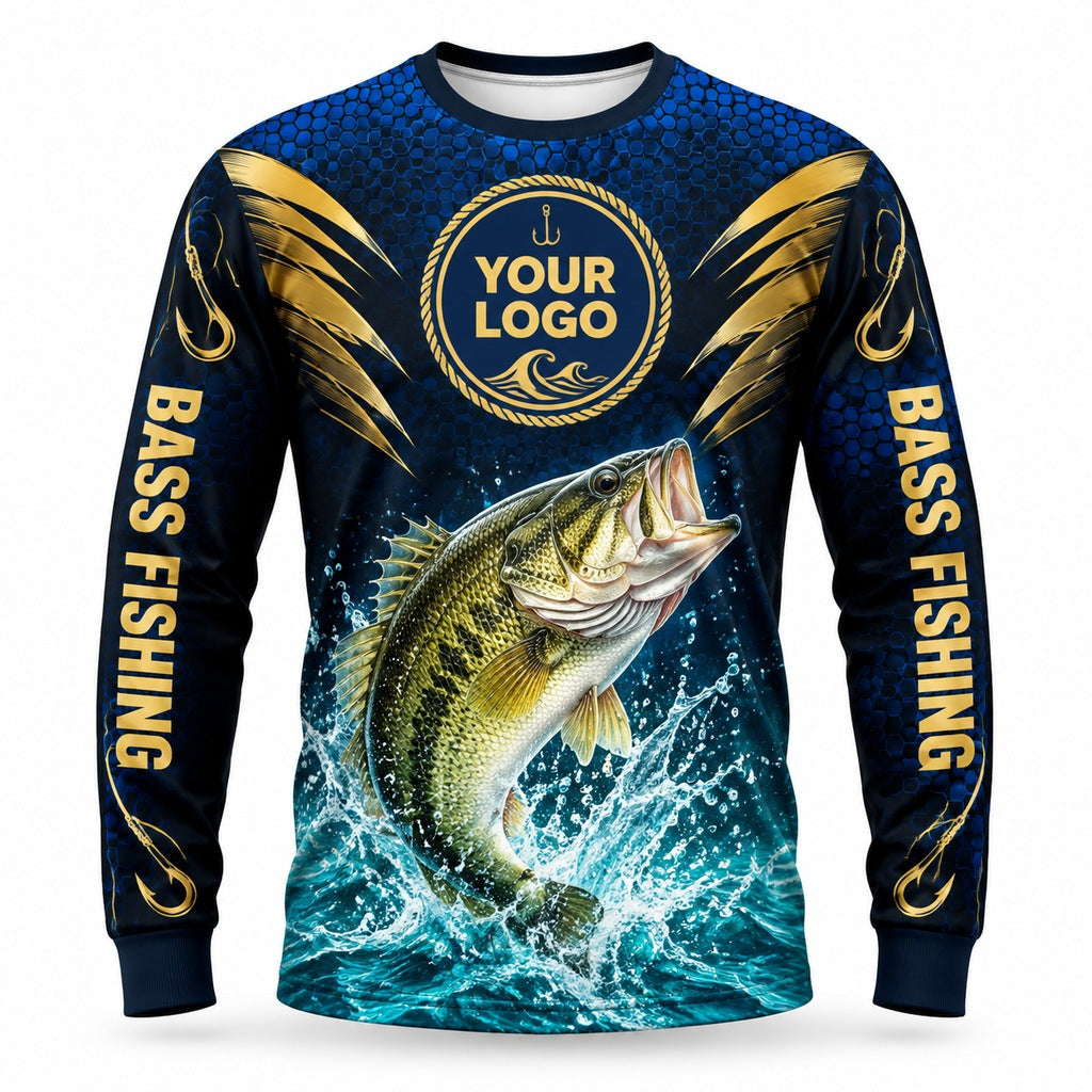 FG005 - Custom Fishing Guide Shirt - Tailored Tides - front