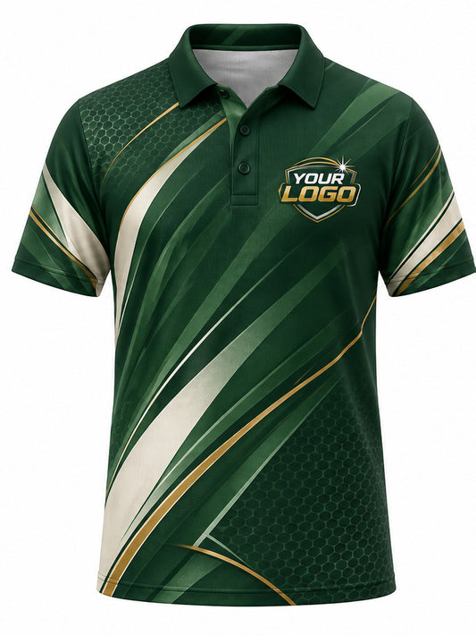 GLF004 - Custom Golf Polo - Fairway Cream - front