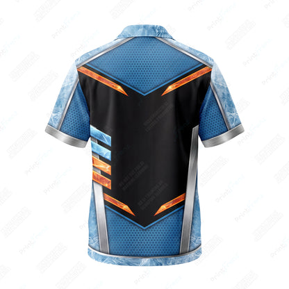 Frost Frame Emberline custom HVAC shirt HVPB08 - back