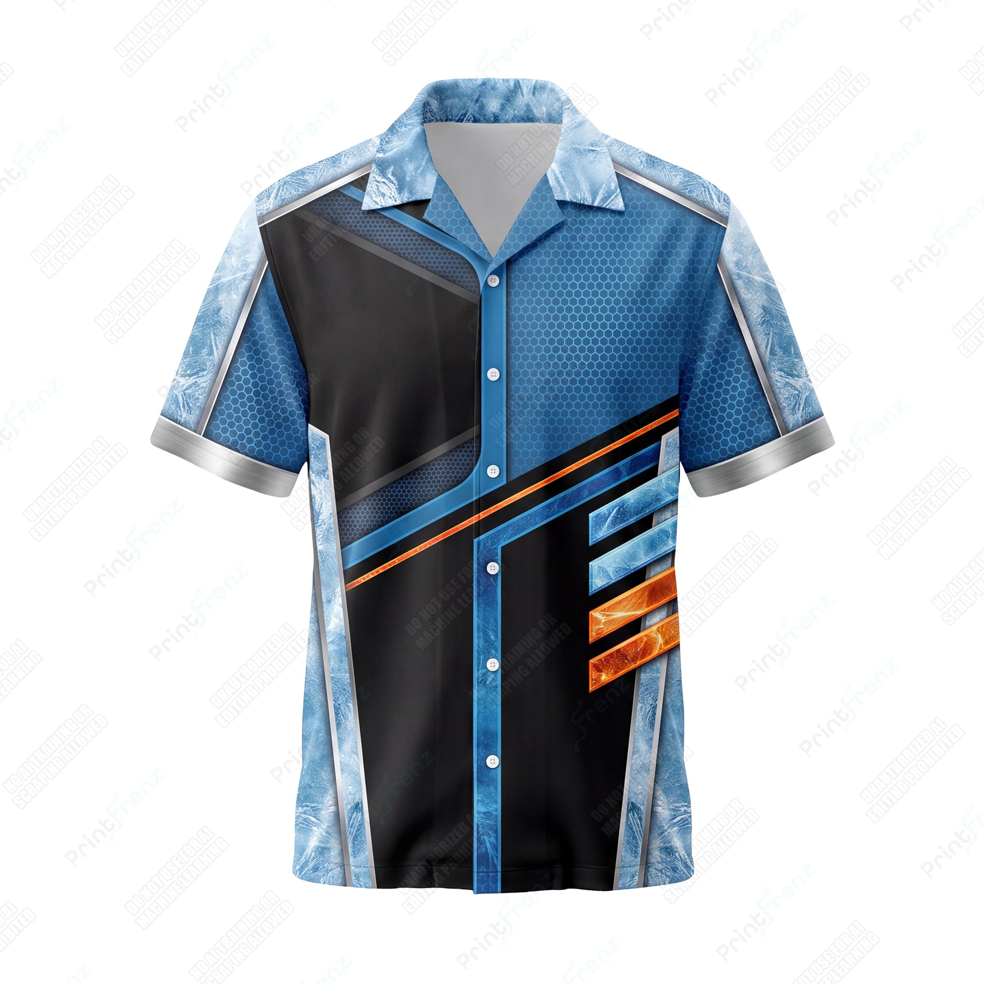 Frost Frame Emberline custom HVAC shirt HVPB08 - front