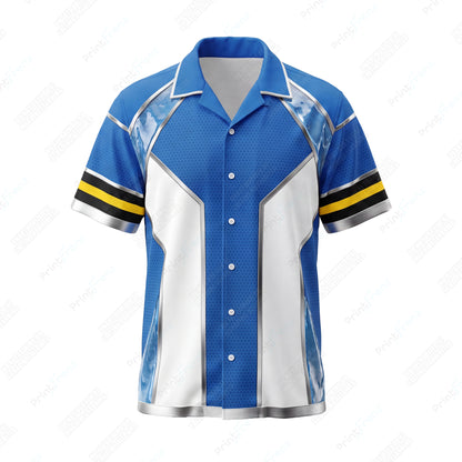 Retro Ivory Regatta custom HVAC shirt HVPB09 - front