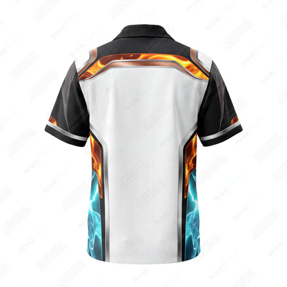 Frostfire Steel Panel custom HVAC shirt HVPBR01 - back