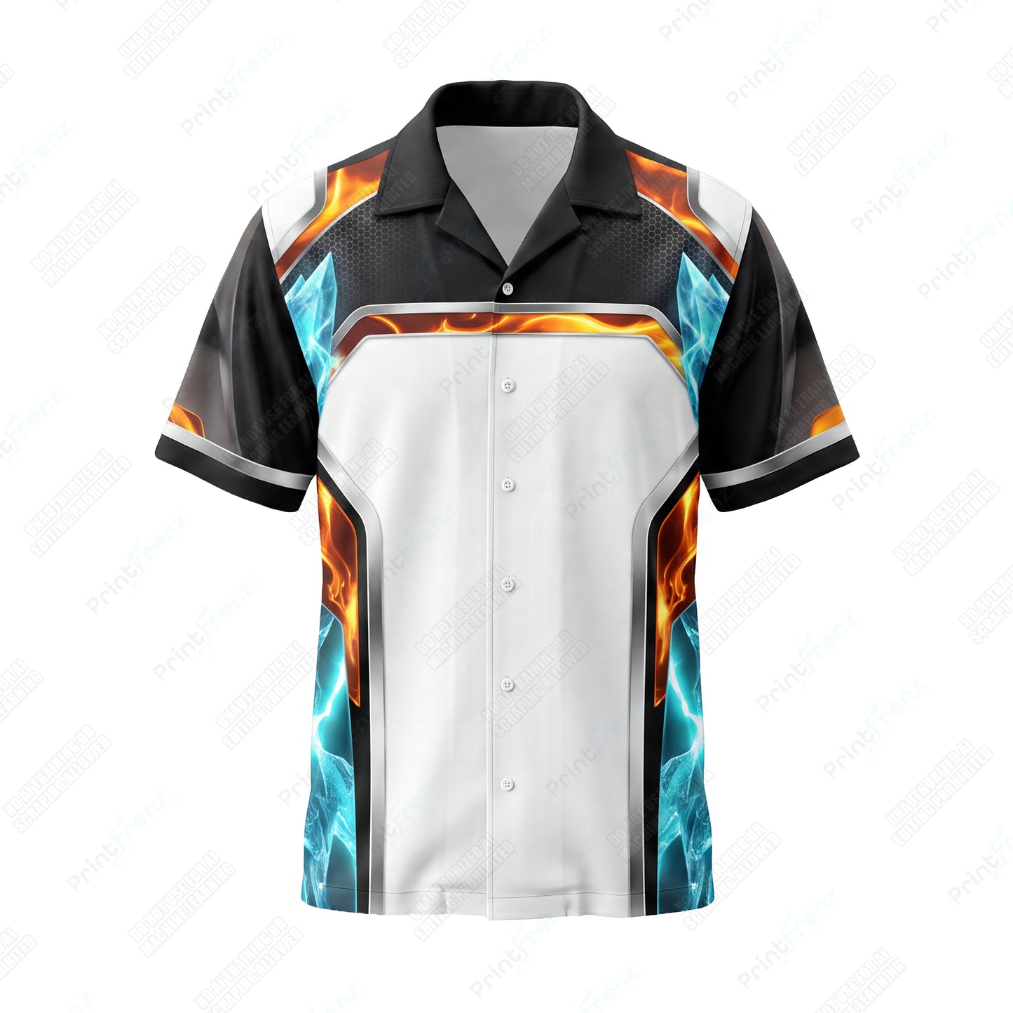 Frostfire Steel Panel custom HVAC shirt HVPBR01 - front