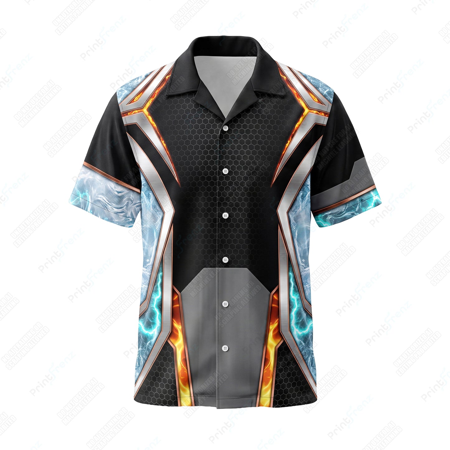 Hexforge Copper Current custom HVAC shirt HVPBR02 - front