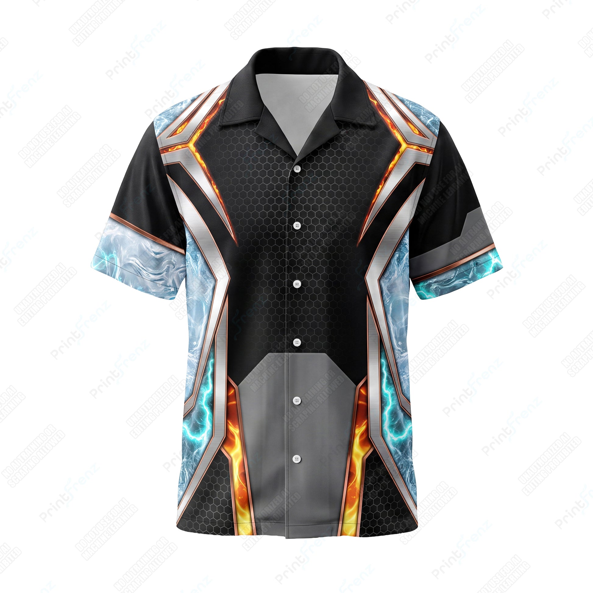 Hexforge Copper Current custom HVAC shirt HVPBR02 - front