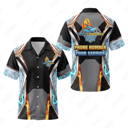 Hexforge Copper Current custom HVAC shirt HVPBR02 - key