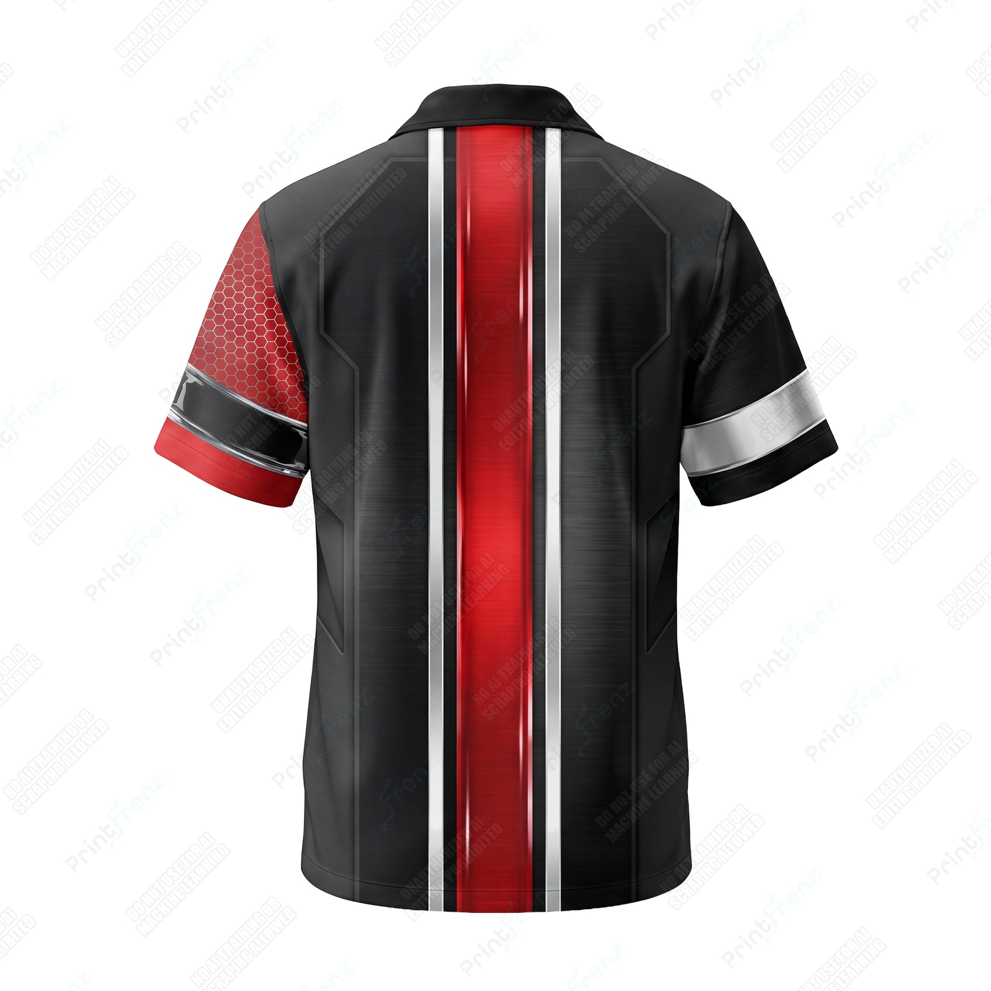 Retro Pin Blaze custom HVAC shirt HVPR05 - back